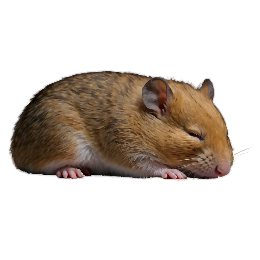 Sleeping Hamster Png 05232024