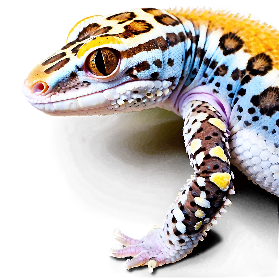 Sleeping Leopard Gecko Png 06202024