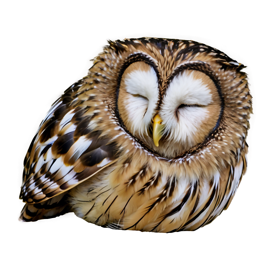 Sleeping Owl Png 05232024