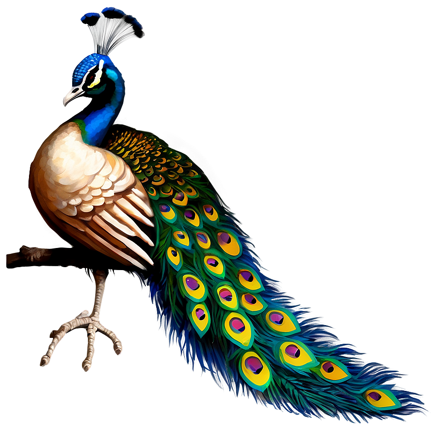 Sleeping Peacock Png 93