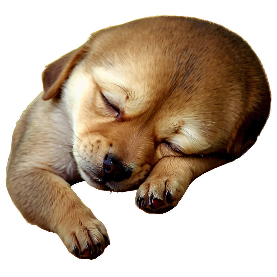 Sleeping Puppy Png 37