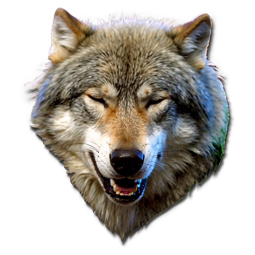 Sleeping Wolf Png 8