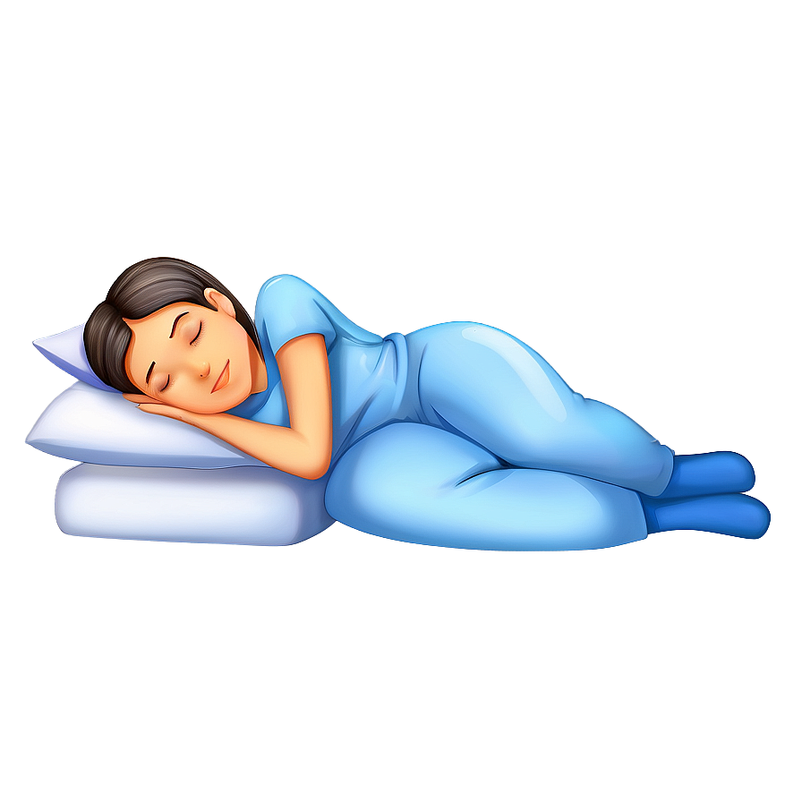 Sleepy Blue Emoji Png 05252024