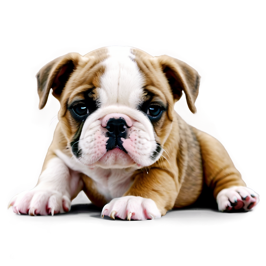 Sleepy Bulldog Puppies Png 2