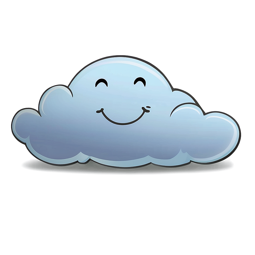 Sleepy Cloud Cartoon Png Hai69