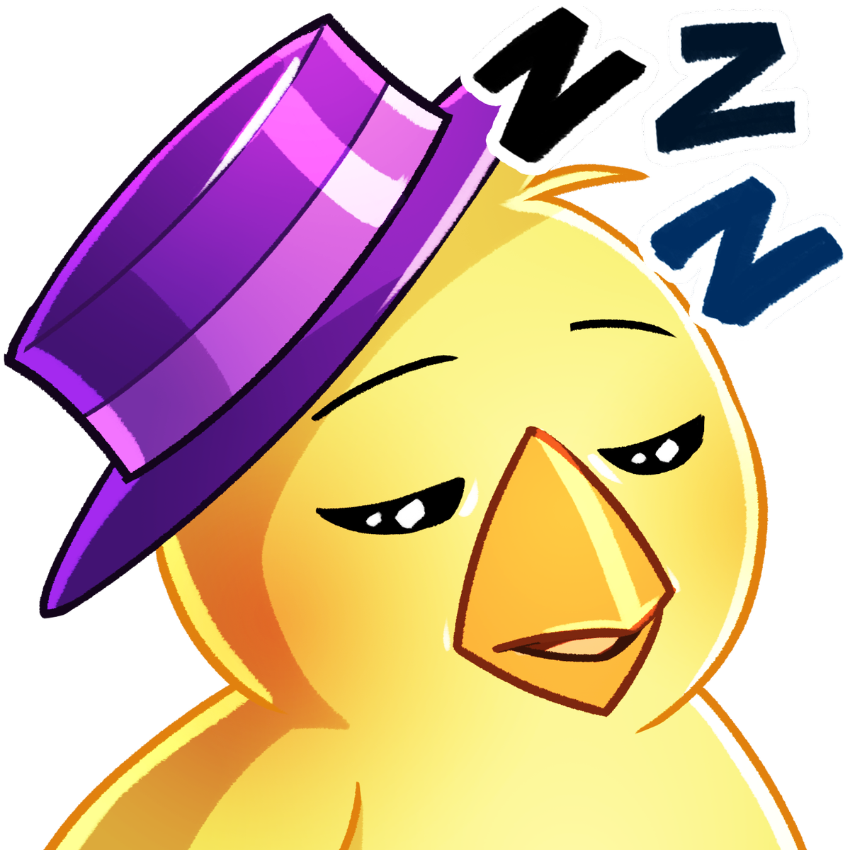 Sleepy Duck Emote