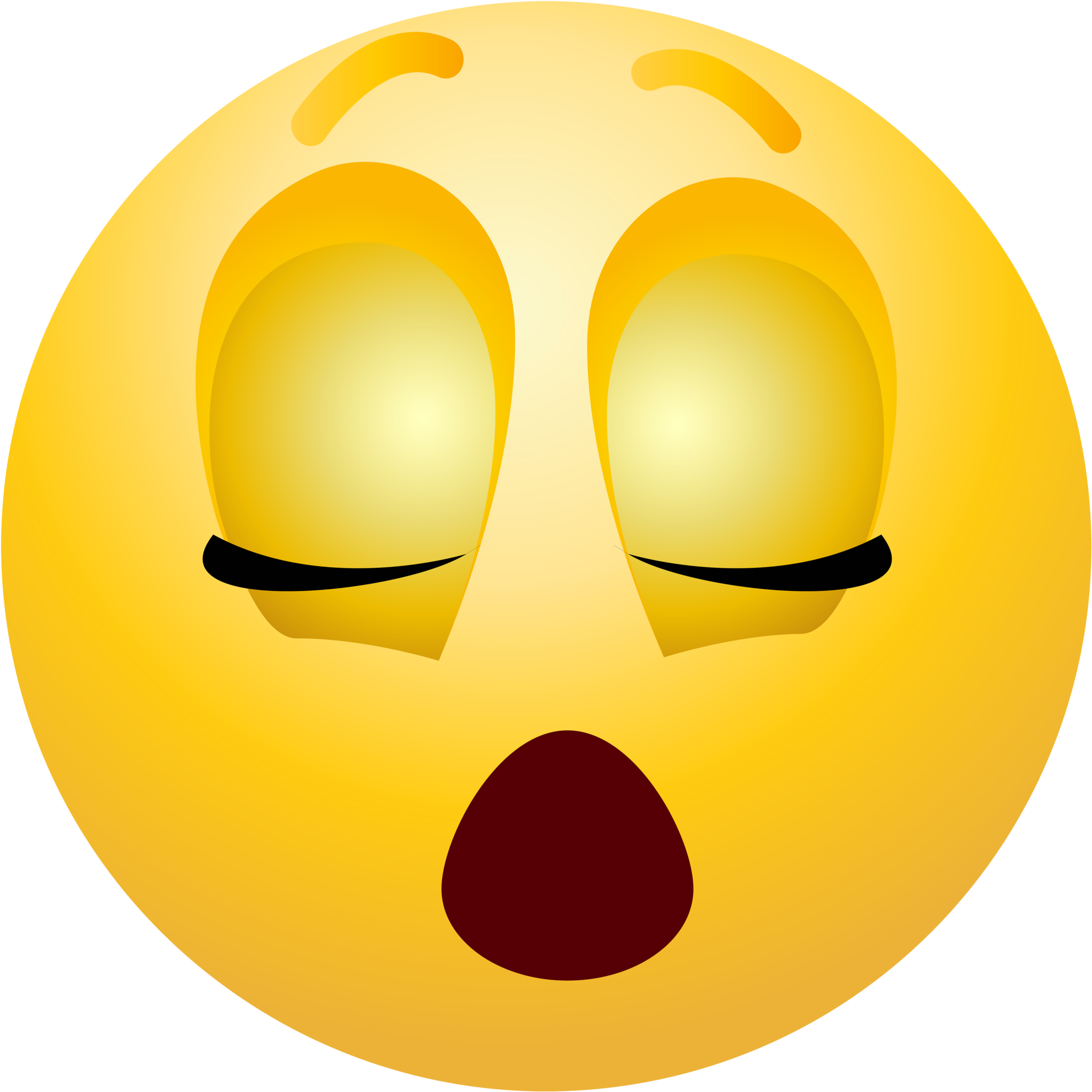 Sleepy Emoji Graphic