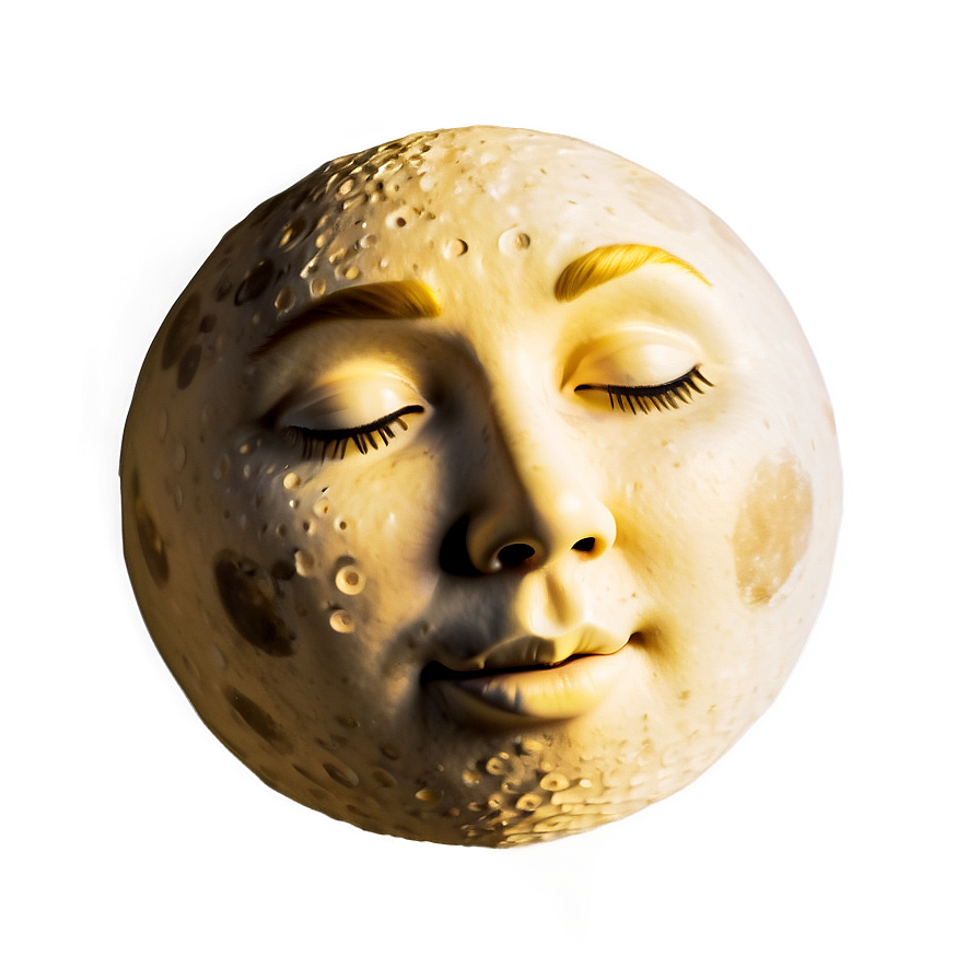 Sleepy Moon Emoji Png Ylv73