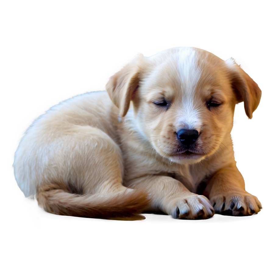 Sleepy Puppy Png 05232024