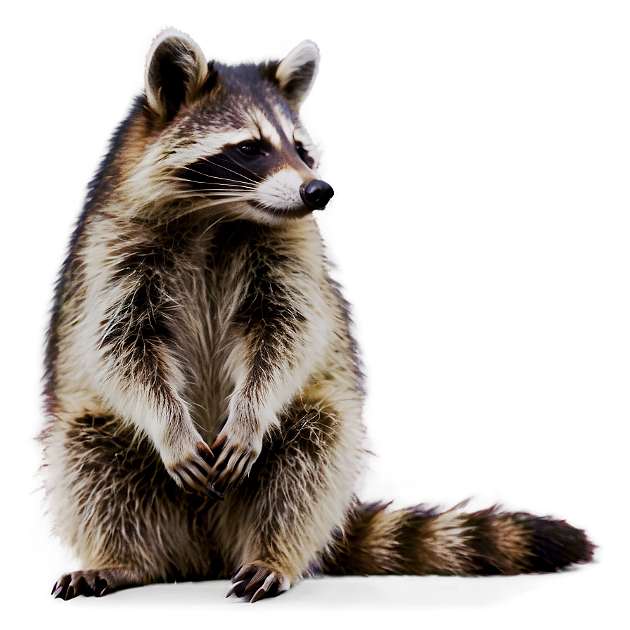 Sleepy Raccoon Png 05242024