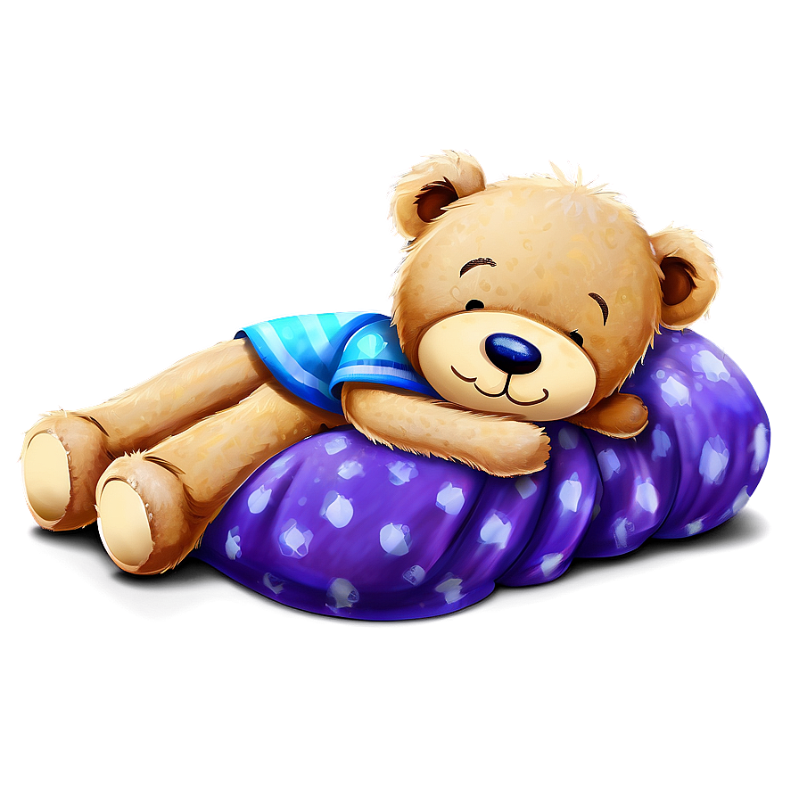 Sleepy Teddy Bear Clipart Png Ctj