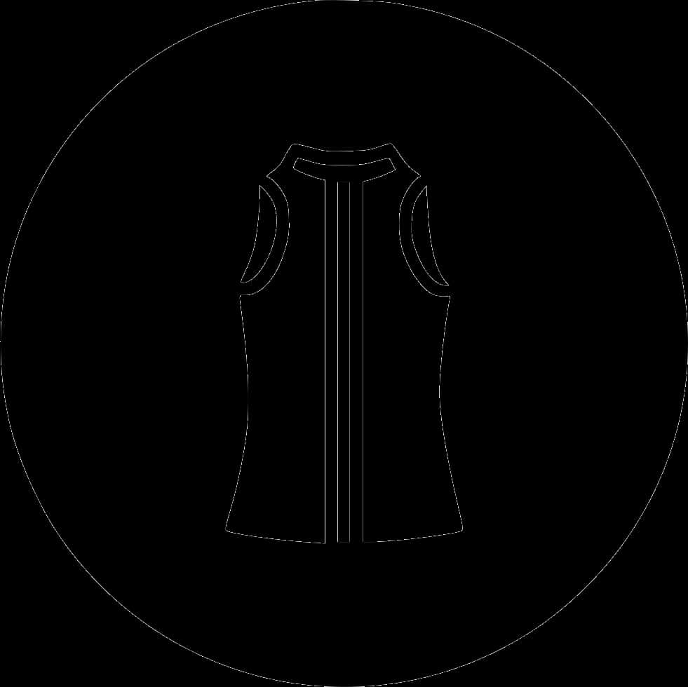 Sleeveless Top Outline