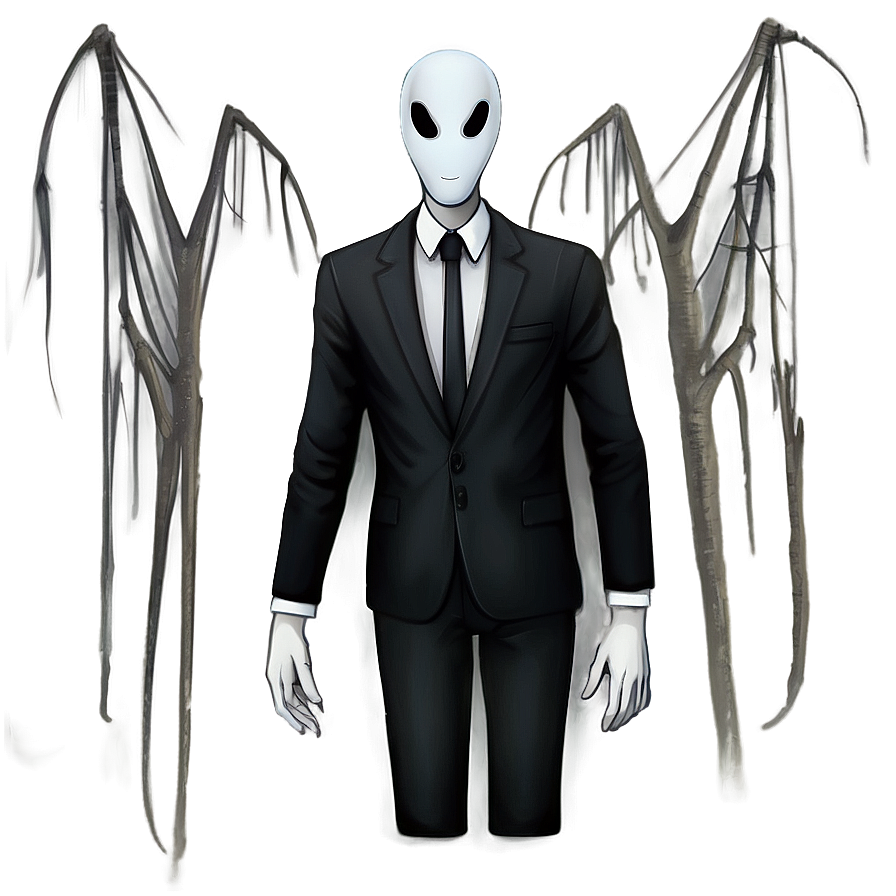 Slender Man Fiction Png Amn