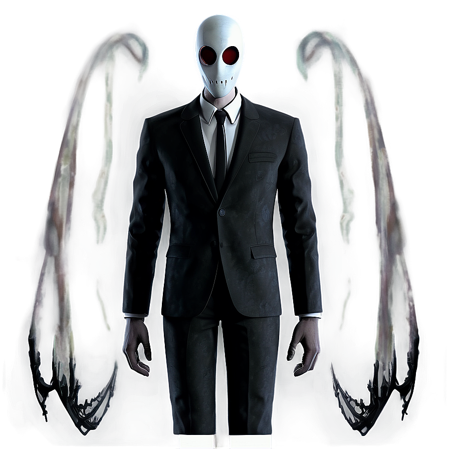 Slender Man In Darkness Png 86