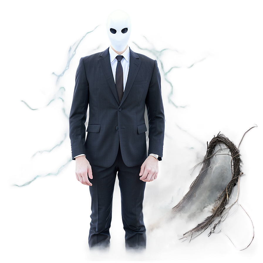 Slender Man In The Fog Png Xwh