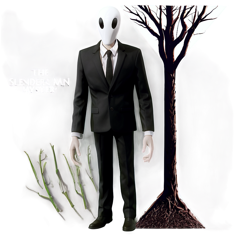 Slender Man Mystery Png Ams