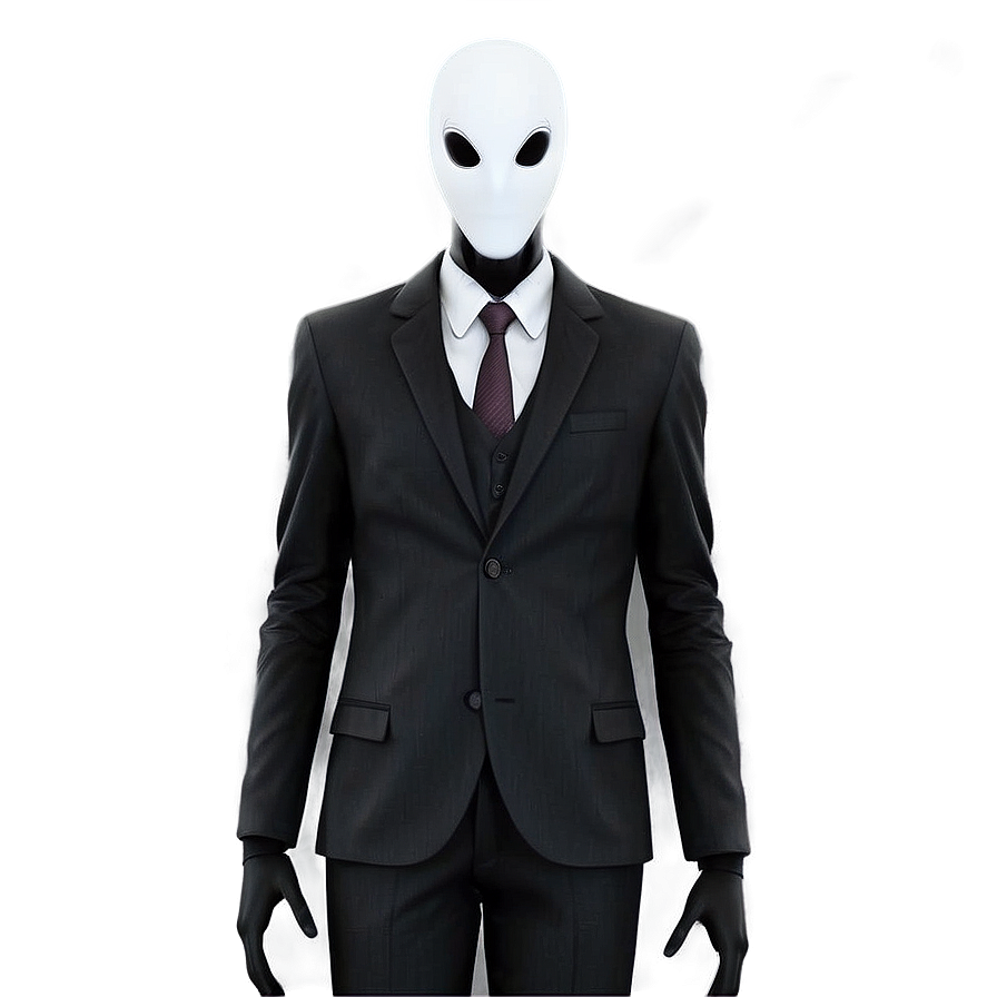 Slender Man Urban Legend Png Xys6