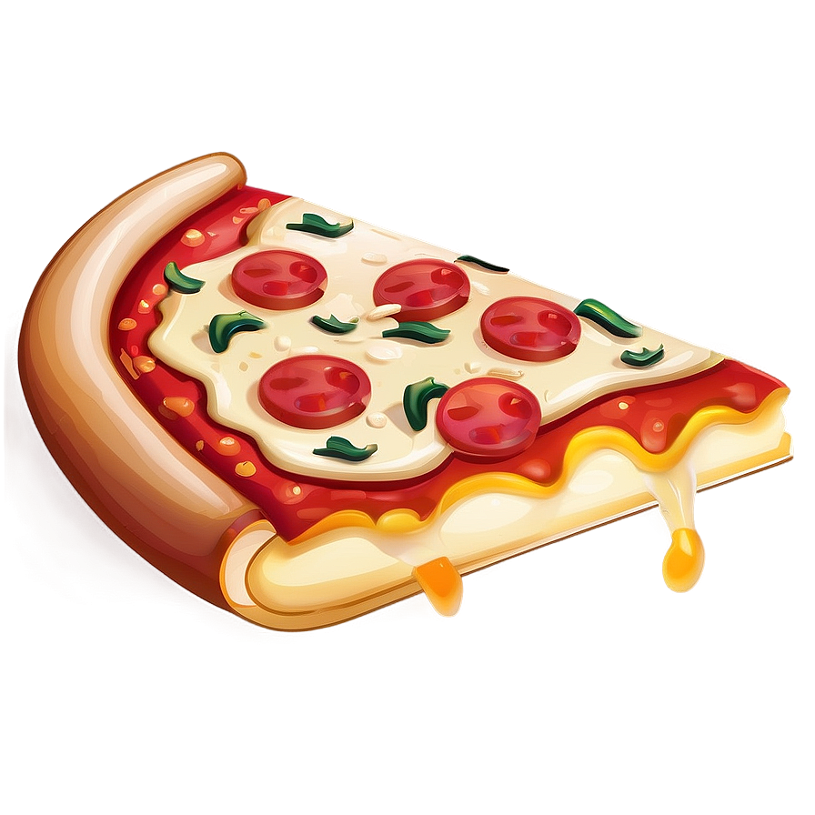 Slice Of Pizza Cartoon Png 34