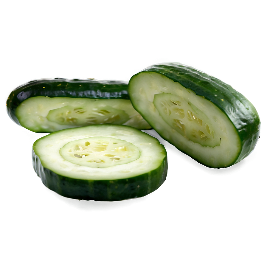 Sliced Cucumber Face Png 19