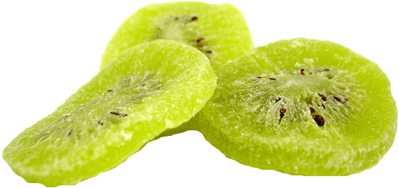 Sliced Kiwi Dry Fruit Transparent Background