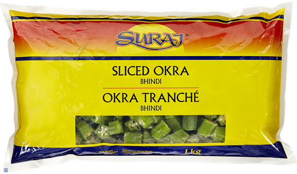 Sliced Okra Package1kg