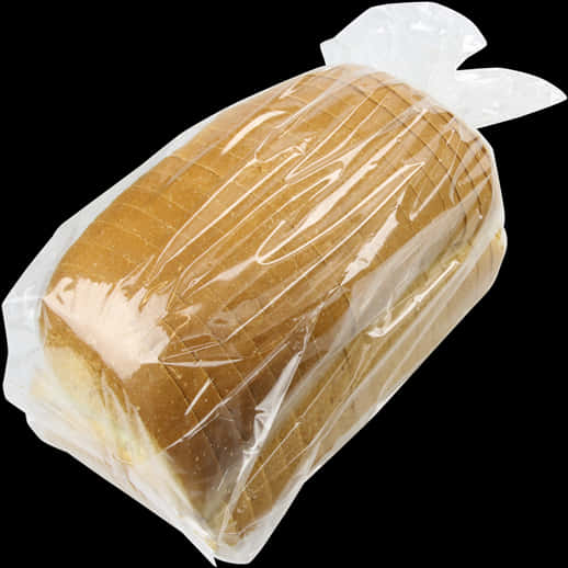 Sliced White Breadin Plastic Bag