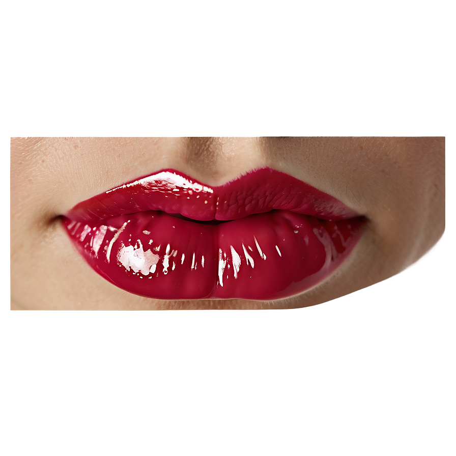 Slick Glossy Lips Png 46