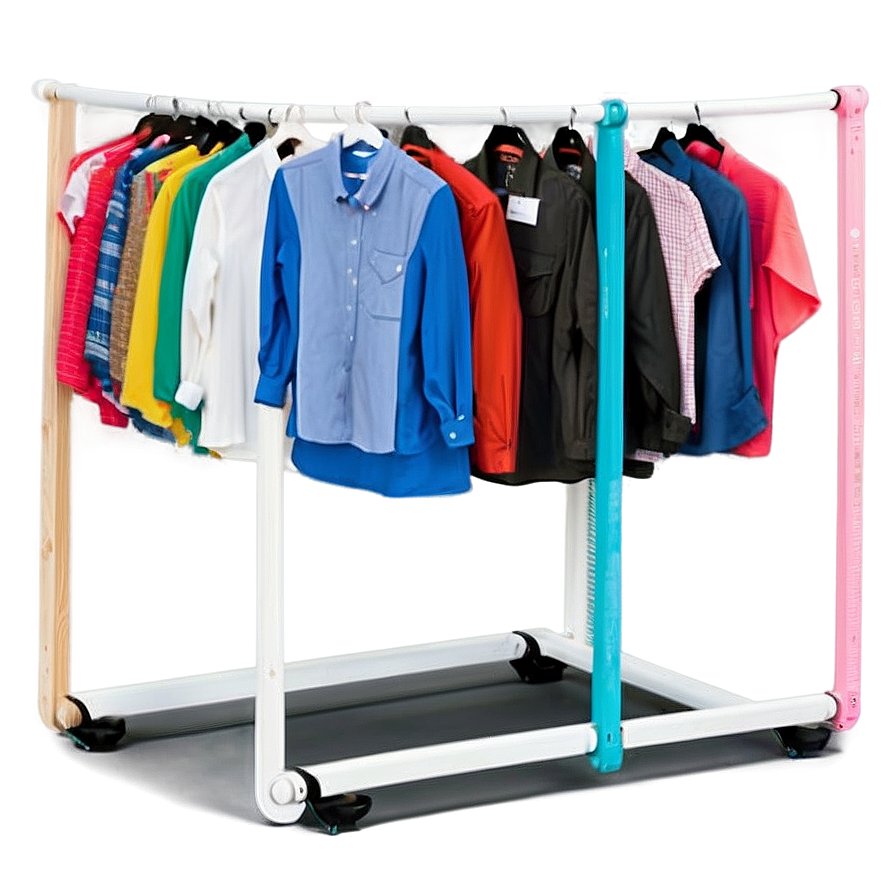 Slim Clothes Rack Png 06272024