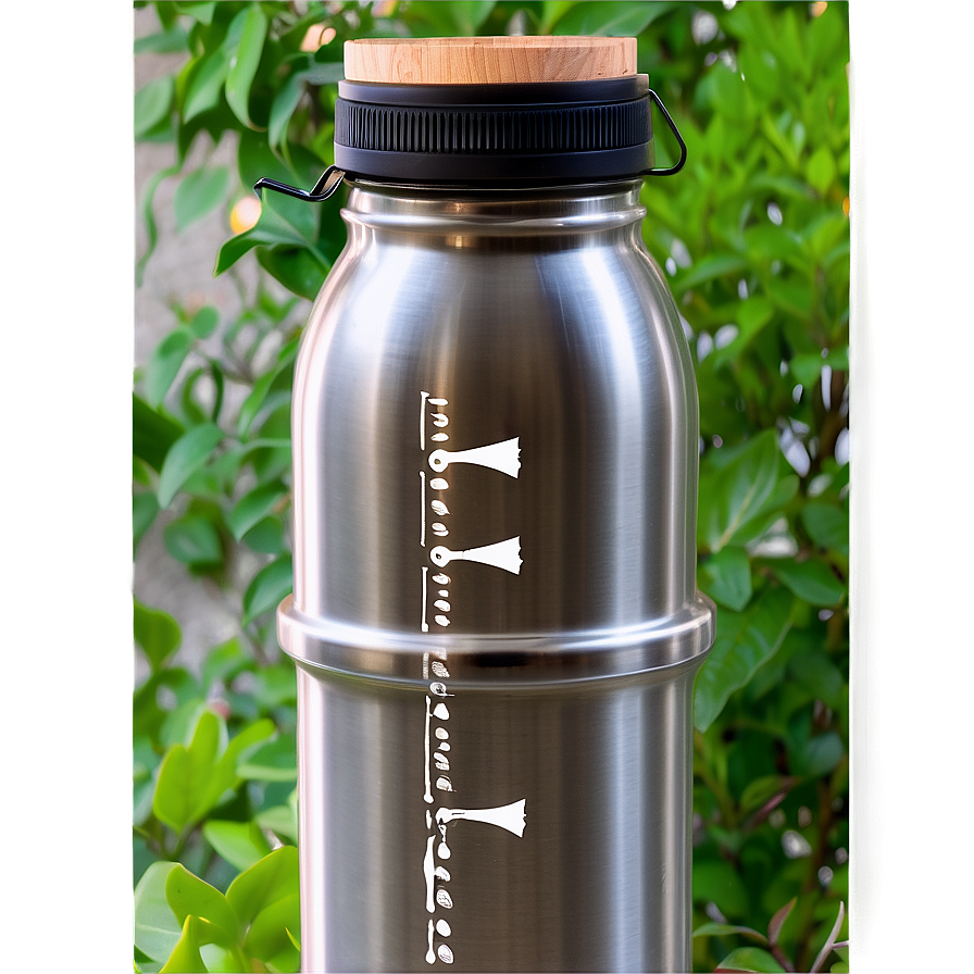 Slim Reusable Water Bottle Png Tbm51