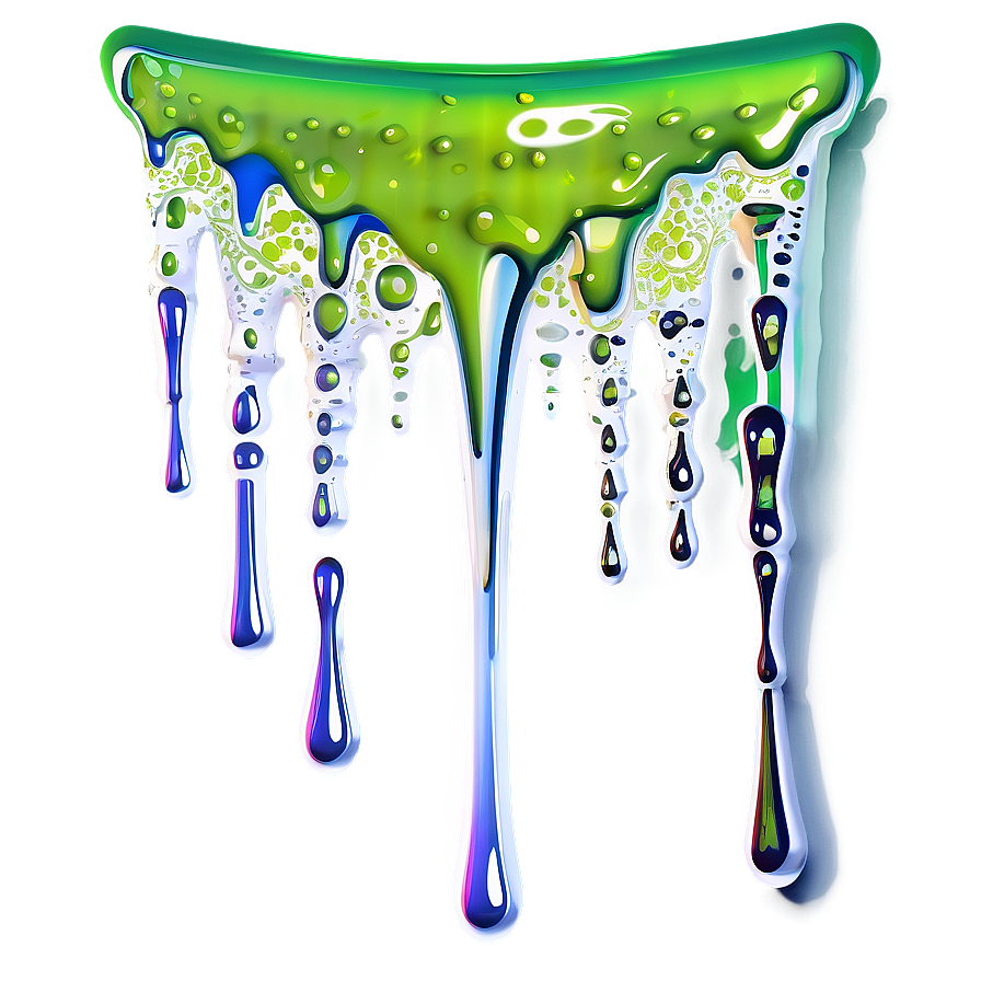 Slime Drip Effect Png Uad