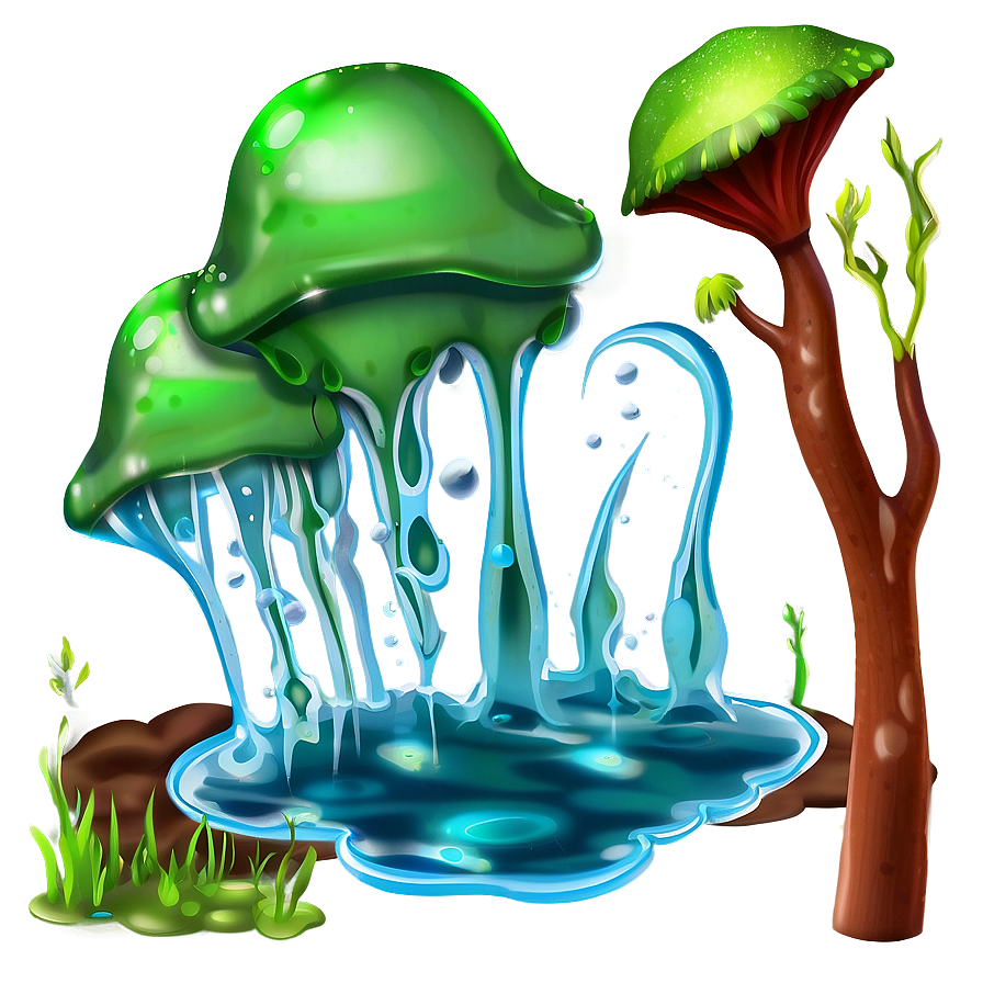 Slime Underwater World Png Fpv11