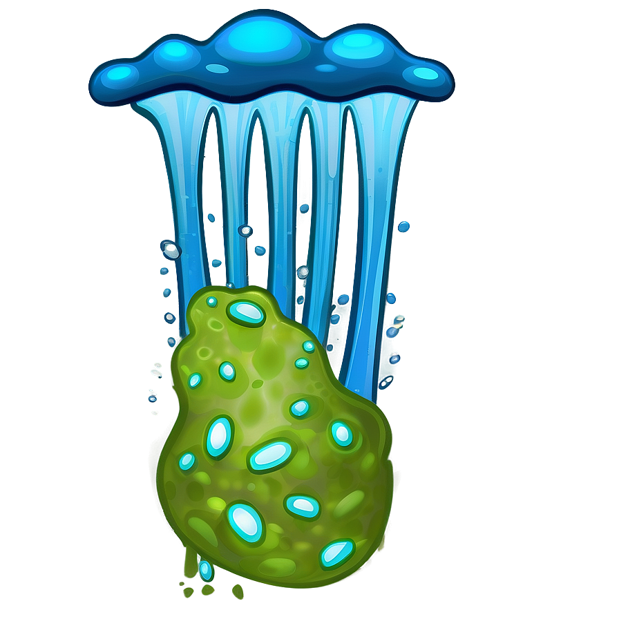 Slime Underwater World Png Xoy