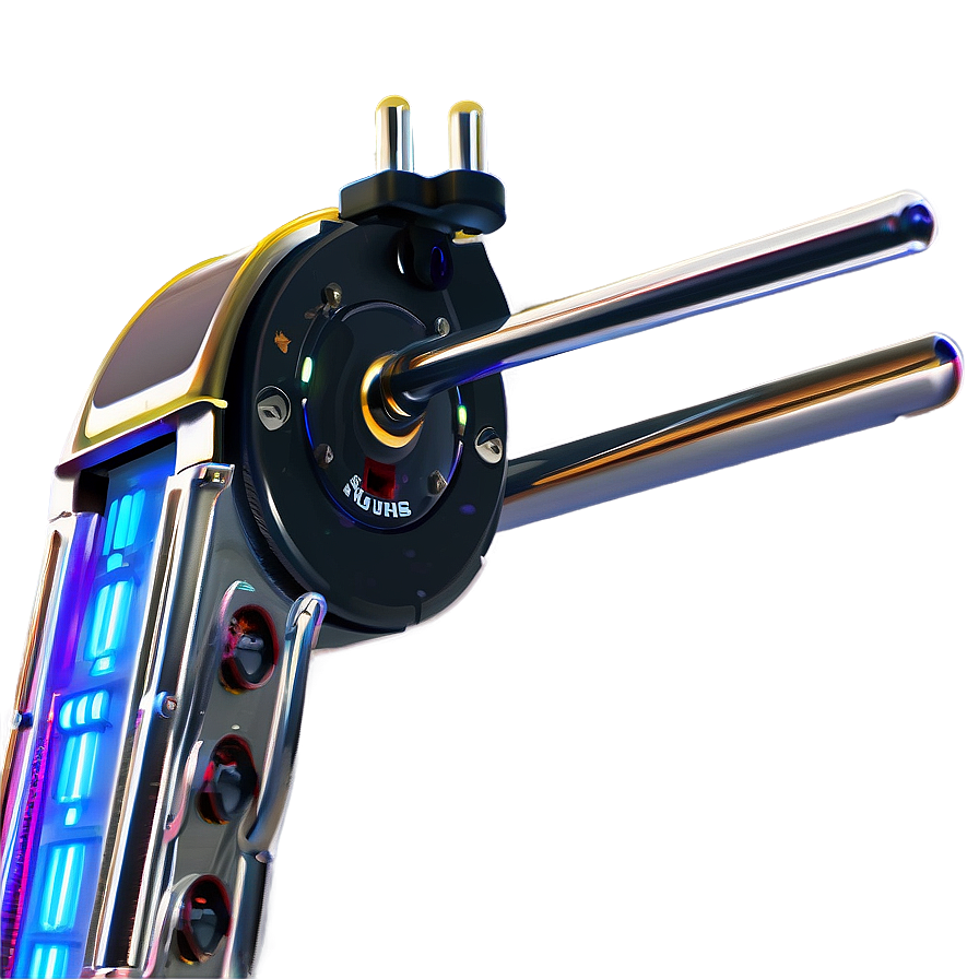 Slot Machine Arm Closeup