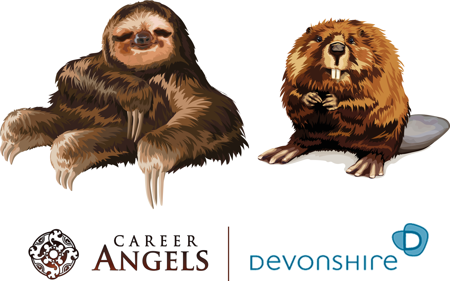 Slothand Beaver Company Logos