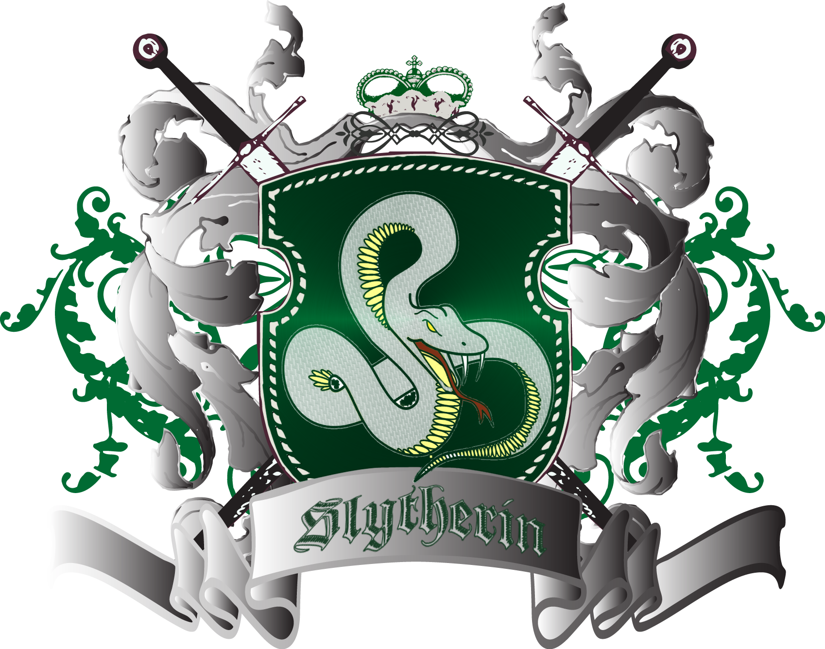 Slytherin House Crest