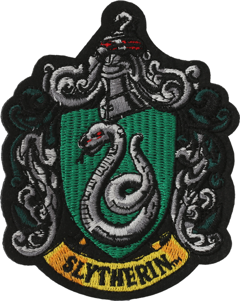 Slytherin House Crest Embroidery