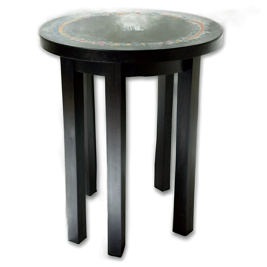 Small Black Table Png 06292024