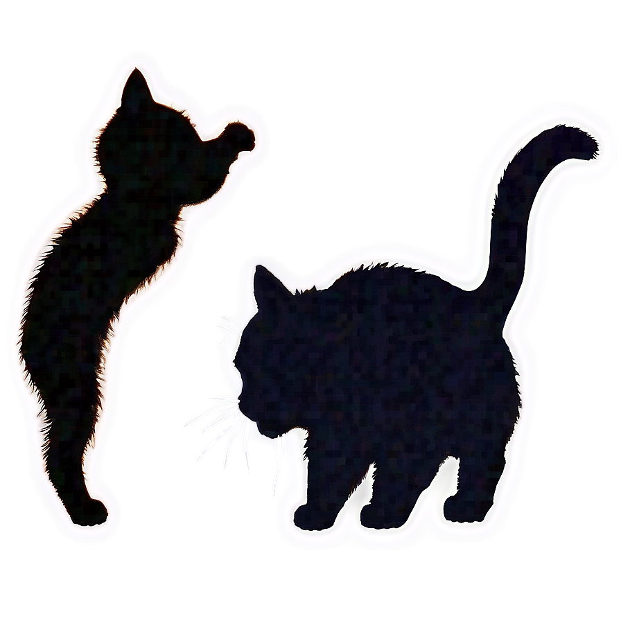 Small Cat Silhouette Png Bav