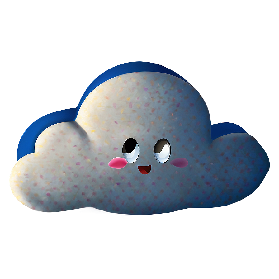 Small Cloud Emoji Png Cvb10