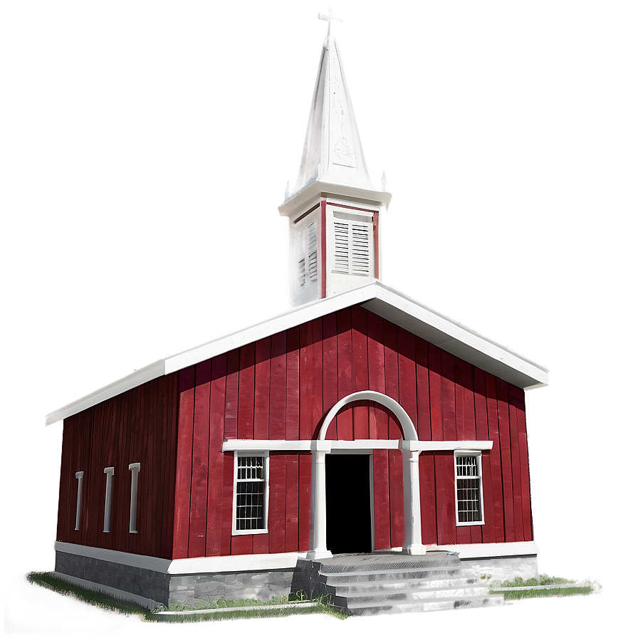 Small Country Church Png Bvs14