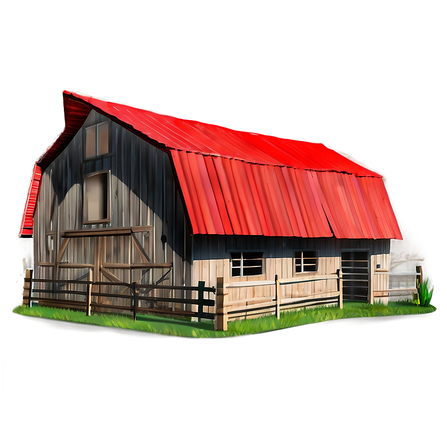 Small Cozy Barn Png 06122024