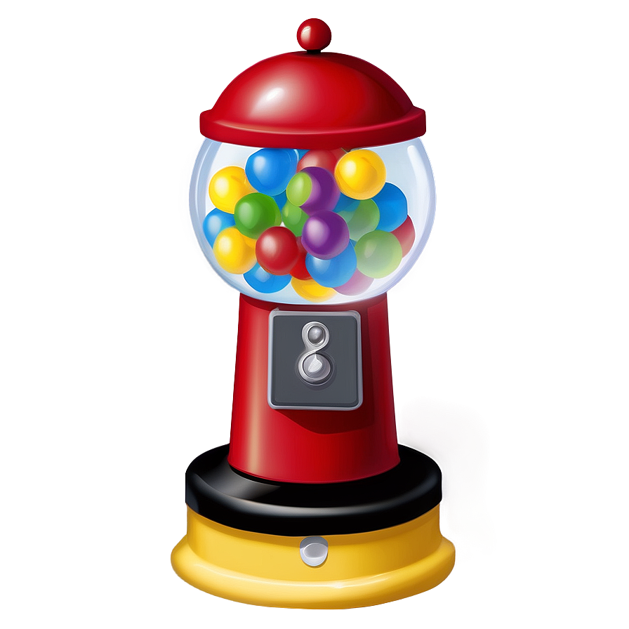 Small Gumball Machine Png 06292024