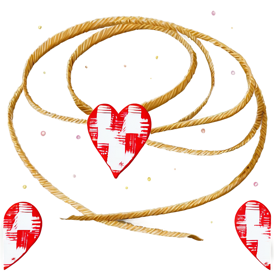 Small Heart Ribbon Png Vif