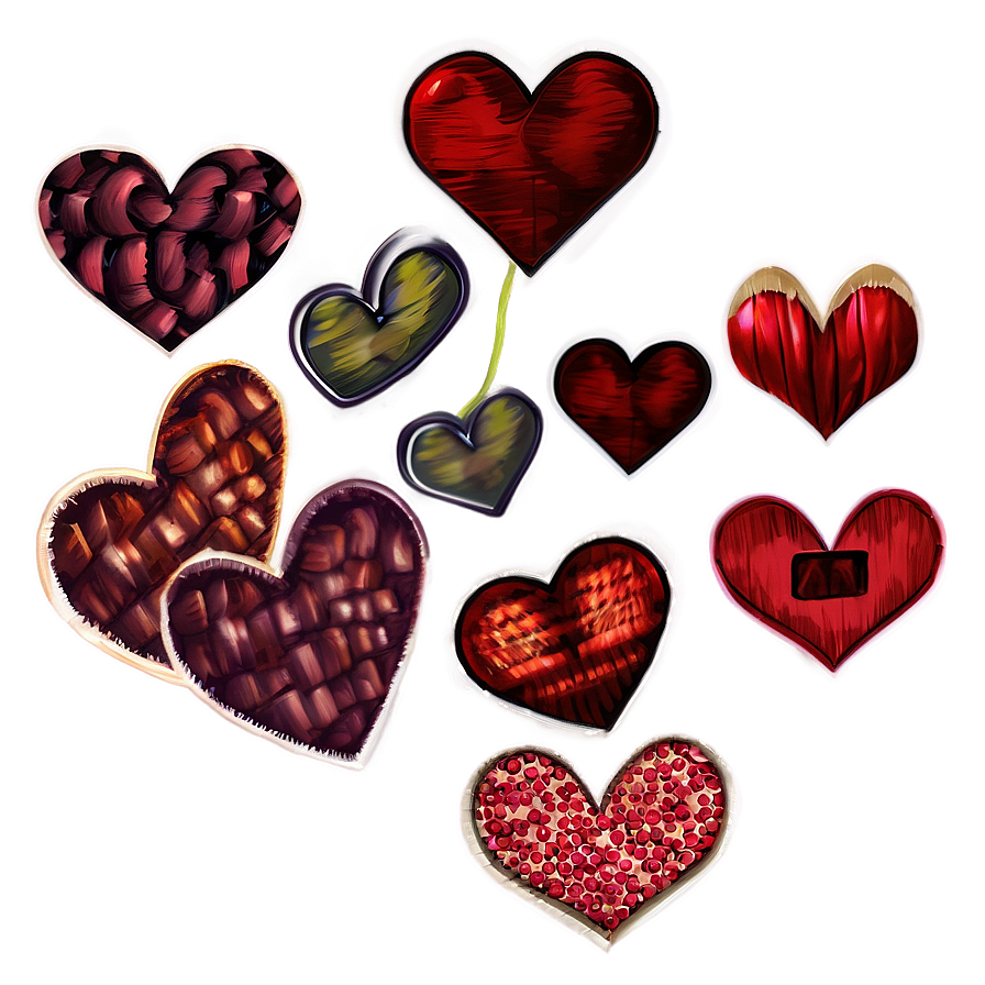 Small Heart Sketch Png 43