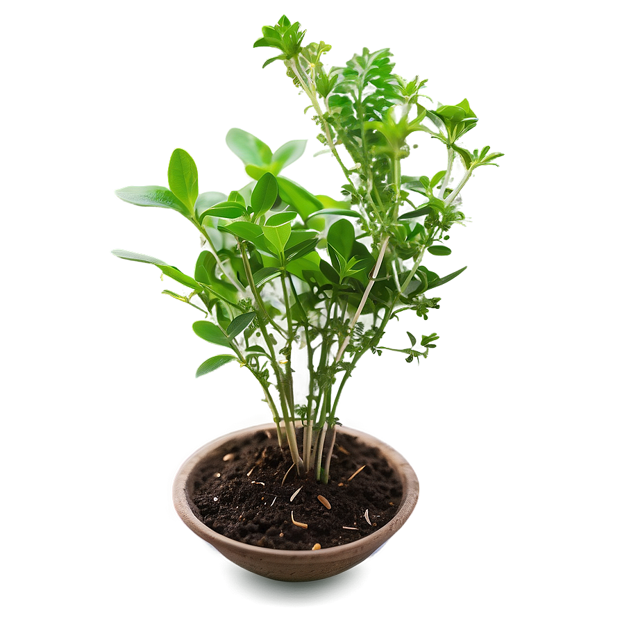 Small Herb Plant Png Jhb6