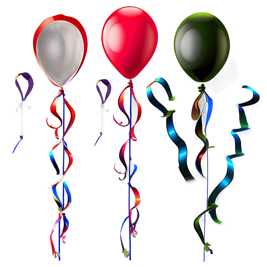 Small Red Balloons Png Gru25