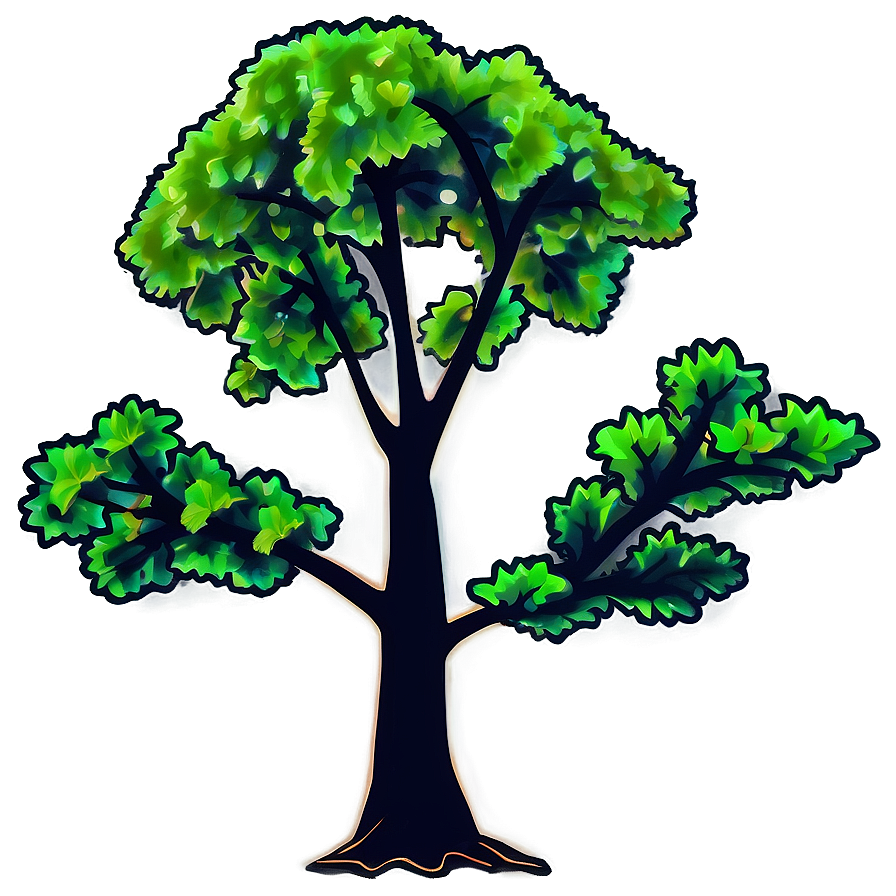 Small Tree Outline Png Rdo