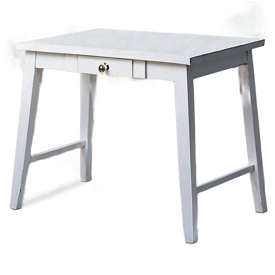 Small White Table Png Duf88