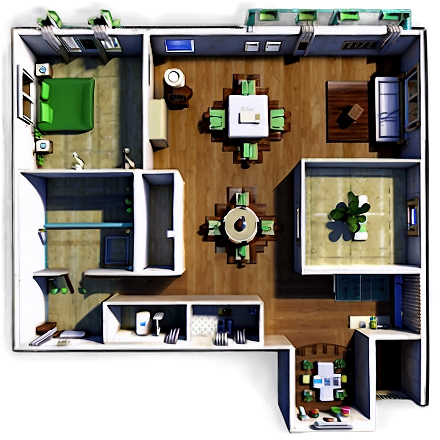 Smart Home Floor Plan Png Tbg69