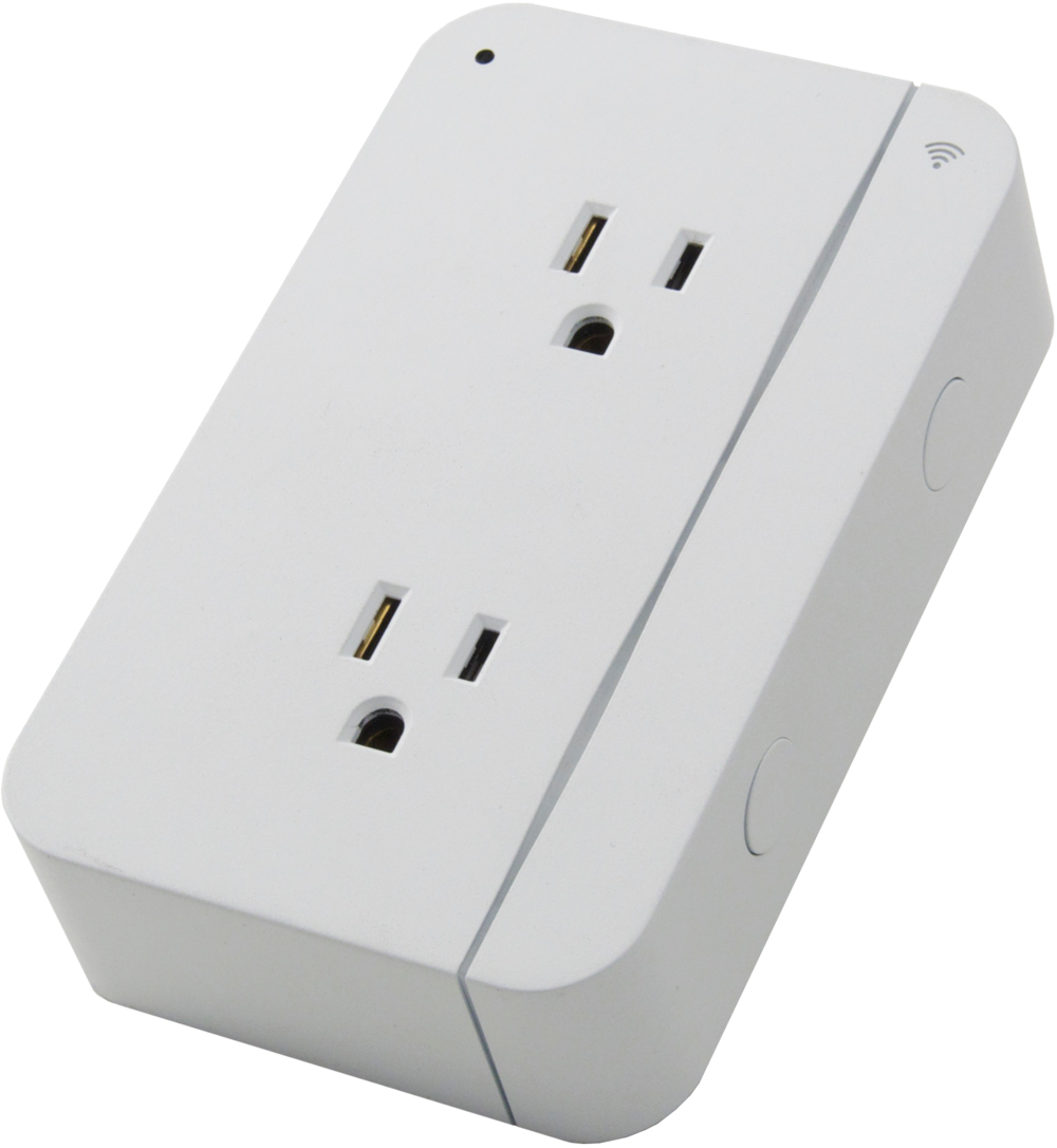 Smart Wi Fi Dual Outlet Plug